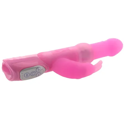 California Exotic Premium Silicone Jack Rabbit Pink