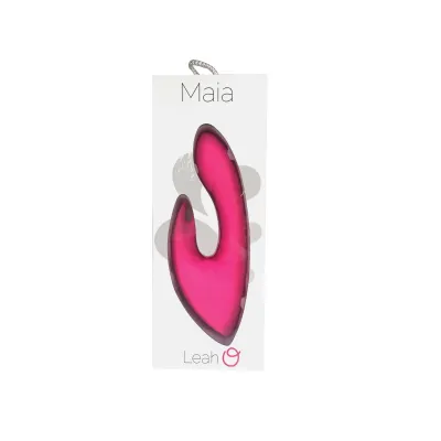Leah USB Rechargeable Silicone 10 Function Rabbit Vibrator Pink