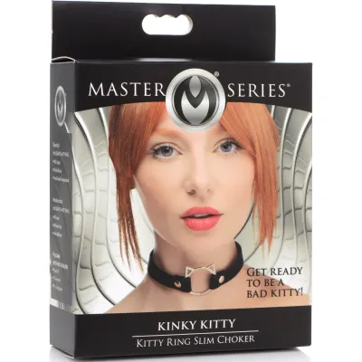 Kinky Kitty Ring Slim Choker