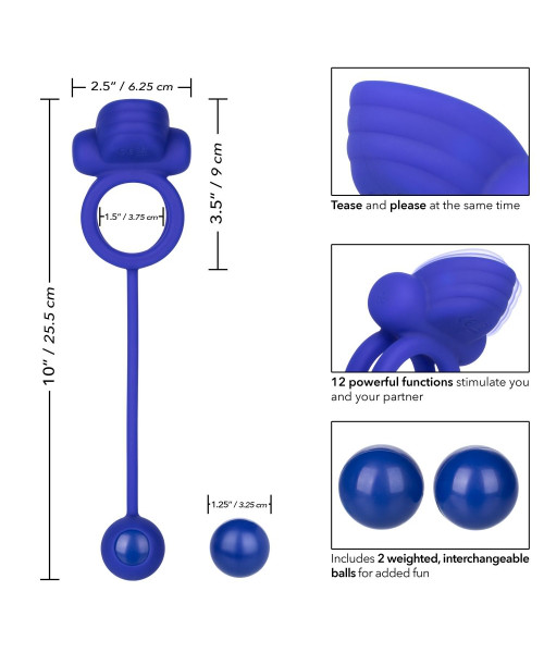 Silicone Rechargeable Dual Rockin Rim Enhancer