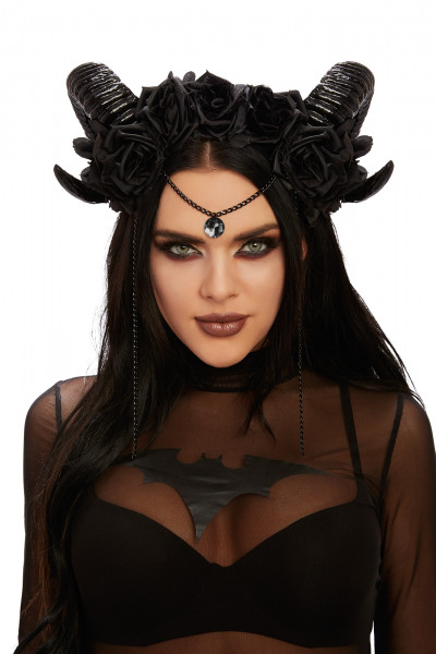 Dreamgirl One Size Mythical Ram's Horn Headpiece