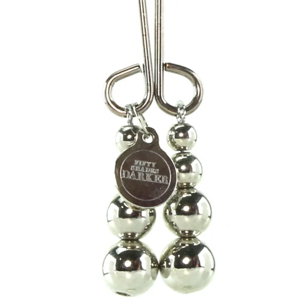 Just Sensation beaded clitoral clamp