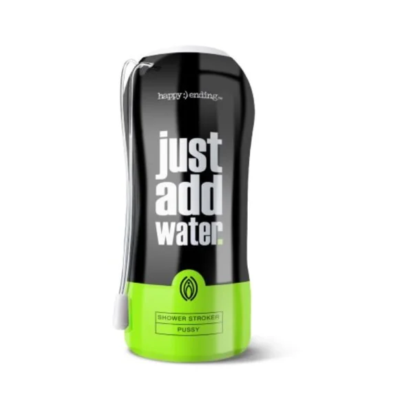 Happy Ending Just Add Water Self Lubricating Shower Stroker - Pussy