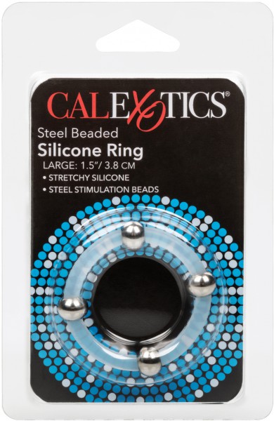 Metal Beaded Cock Ring