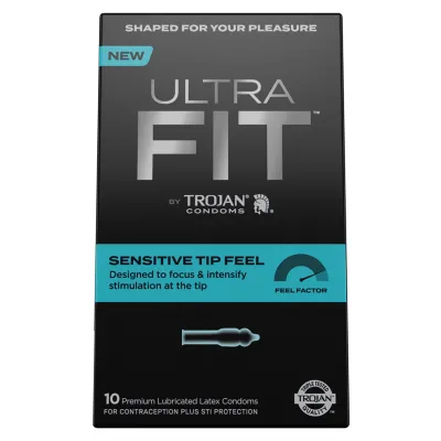 Trojan Ultra Fit Sensitive Tip Feel Condoms