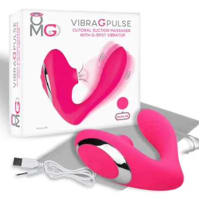 Omg Vibra G Pulse Clitoral Suction G Spot Vibrator