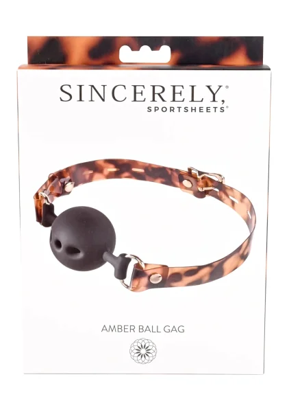 Sincerely Amber Ball Gag