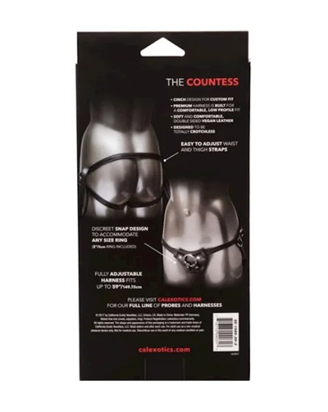 Her Royal Harness The Countess - Black