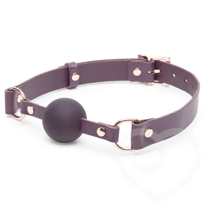 Fifty Shades Cherished Collection Leather Ball Gag