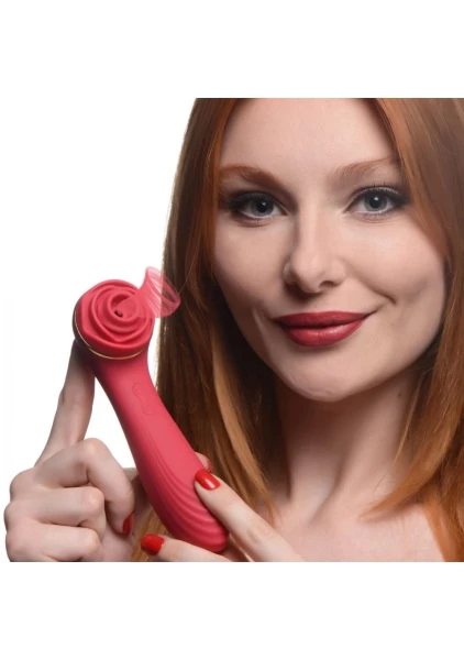 Passion Petals Silicone Suction Rose Vibrator