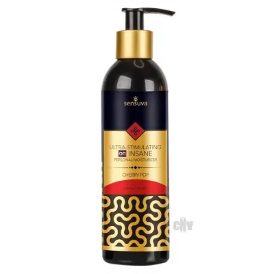 Sensuva Ultra Stimulating On Insane Moisturizer Cherry Pop 8 12oz