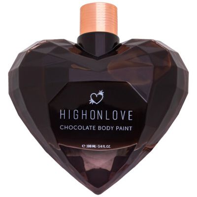 HighOnLove Dark Chocolate Cannabis Body Paint 100ml