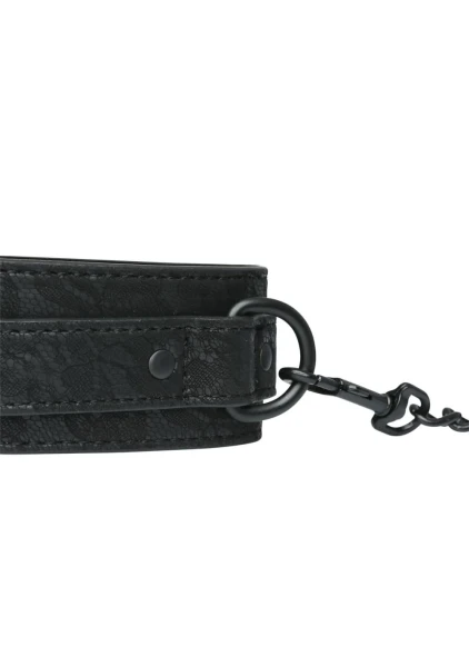 Midnight Lace Cuffs by Sportsheets