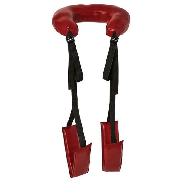 Saffron Red Bondage Thigh Sling
