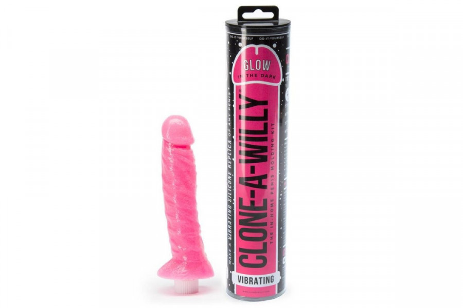 Clone A Willy Glow in the Dark Kit - Hot Pink