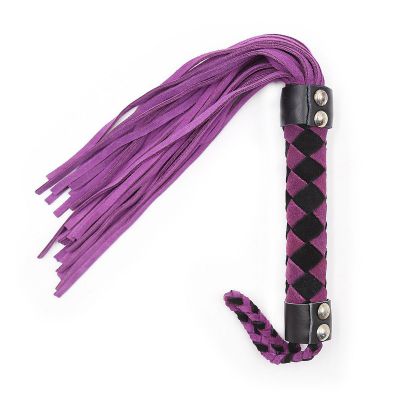 15 Inch Handmade Leather Flogger 4 Colors