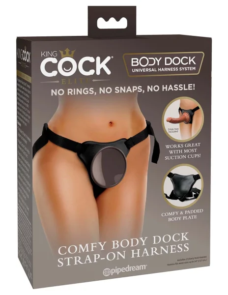 King Cock Elite Comfy Body Dock Harness