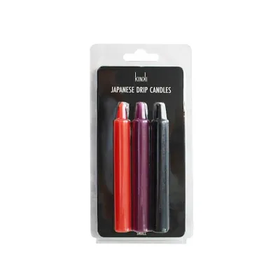 Kinki Japanese Drip Candles 3 Pack
