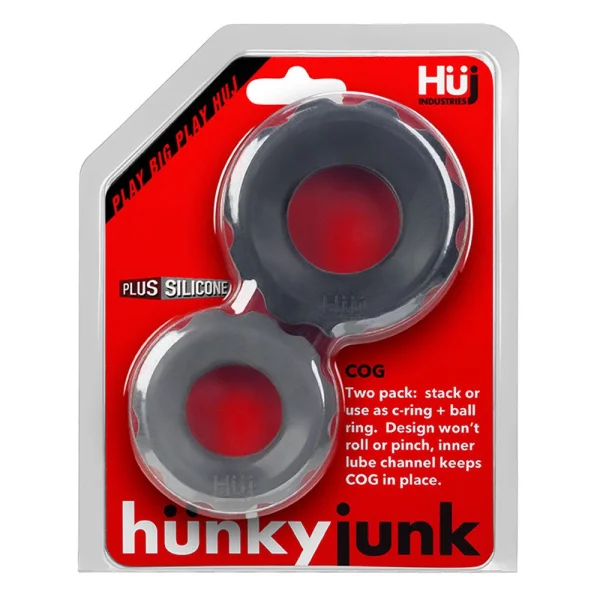 Hunkyjunk Cog 2 - Size C-Ring - Tar - Stone — image 4 of 5