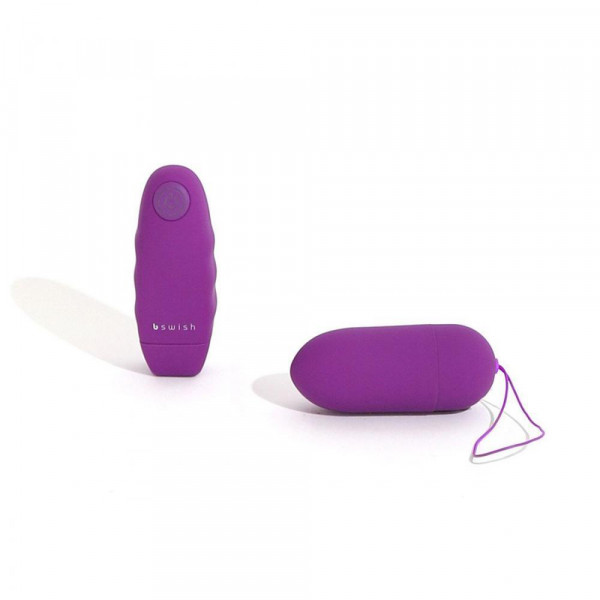 B Swish Bnaughty Classic Unleashed Bullet Vibrator - Grape