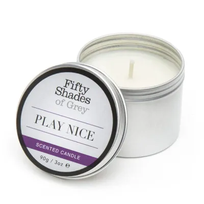 Fifty Shades Of Grey Play Nice Vanilla Candle 90g