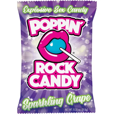 Poppin Rock Candy Oral Sex Candy Sparkling Grape