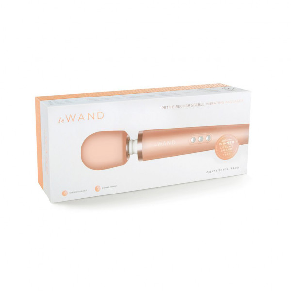 Rose Gold Petite Rechargeable Massager - Le Wand