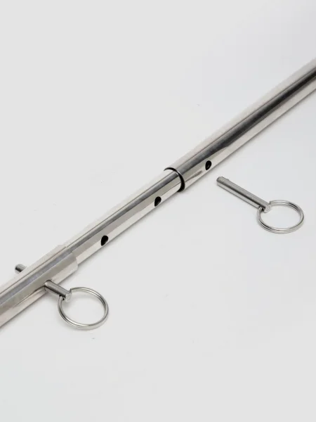 Bondage Boutique Cosmic Spreader Bar with Faux Leather Cuffs