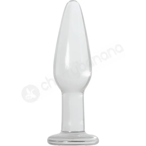 Adam & Eve Clear Glass Anal Training Trio - Set of 3 Sizes