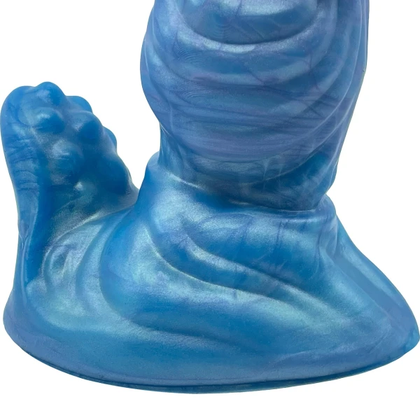 Uncover Creations The Geeyem 7.75" Silicone Fantasy Dildo - Twilight