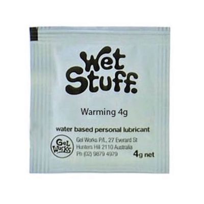 Wet Stuff Warming 4g Sachet 4g