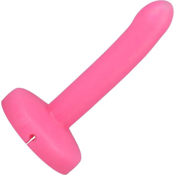 POP Slim Squirting Harness Compatible Silicone Dildo - Watermelon