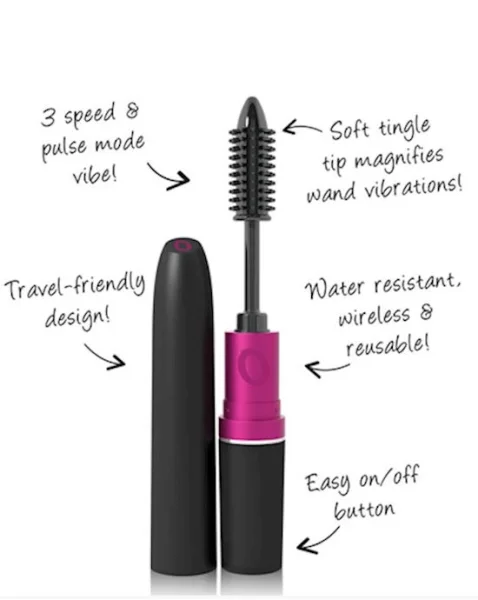 Screaming O Vibrating Mascara - Black / Purple  - Single