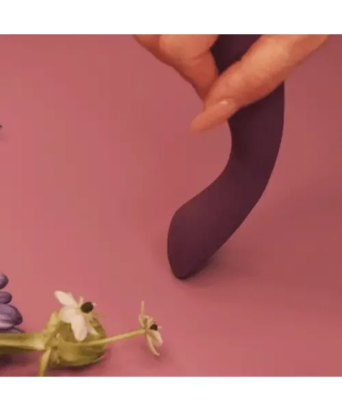 SVAKOM Amy 2 Silicone Rechargeable Waterproof G-Spot Vibrator - Purple