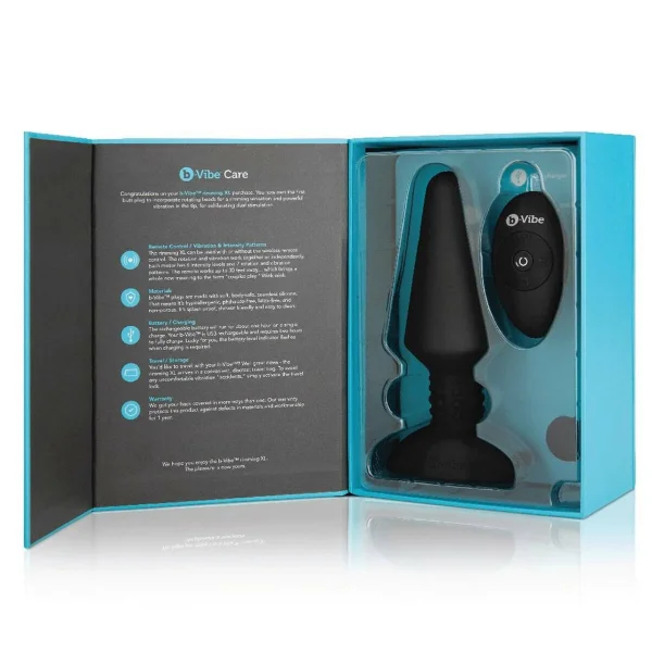 b-Vibe Vibrating Rimming Anal Plug XL — image 15 of 19