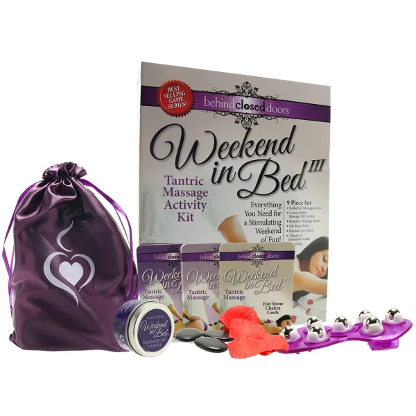 Weekend in Bed 3 - Tantric Massage Activity Kit