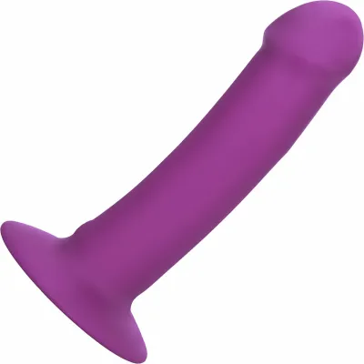 LUXE Touch Sensitive Silicone Rechargeable Vibrator by CalExotics Purple