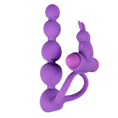 Triple Pleasure Bunny Black