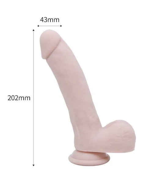 Vibrating Suction Cup Dildo With Remote