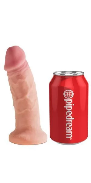King Cock Dual Density 6" Cock Beige — image 6 of 8