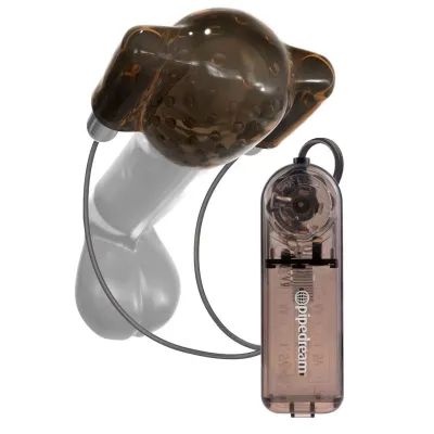 Classix Dual Vibrating Head Teaser Black smoke