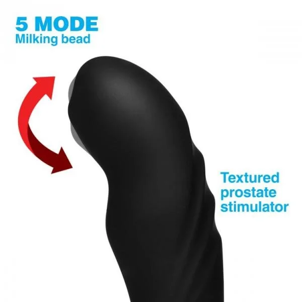 17X P-Trigasm 3 in 1 Silicone Prostate Stimulator Black — image 8 of 8