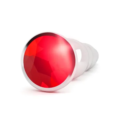 Rich R5 Silver Plug 4 9 Inch Red Sapphire