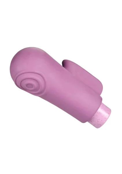 Gaia Eco Delight Rechargeable Waterproof Plant Based Clitoral Vibrator By Blush - Purple