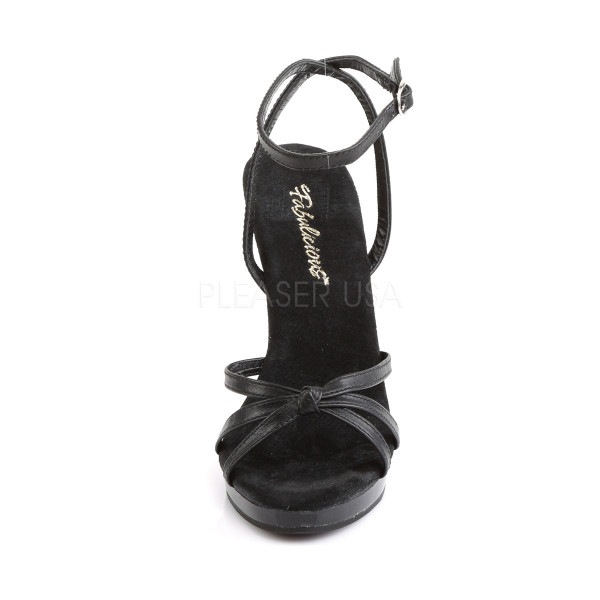 FLAIR-436 - 4 1/2" Stiletto Heel Strappy Ankle Wrap PF Sandal — image 14 of 16