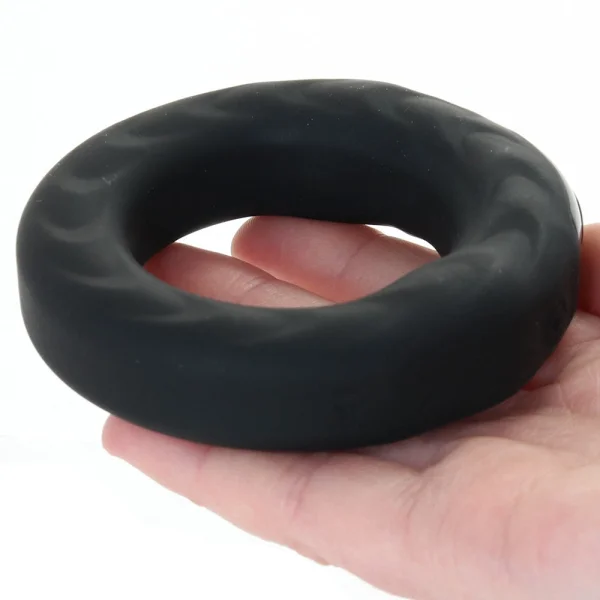 Zeus Electrosex E-Stim Pro Vibrating Silicone Cock Ring with Remote 50 mm