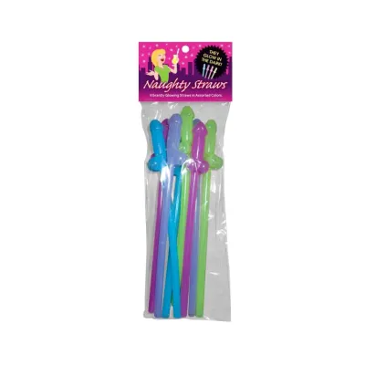 Kheper Games Glow in the Dark Penis Straws