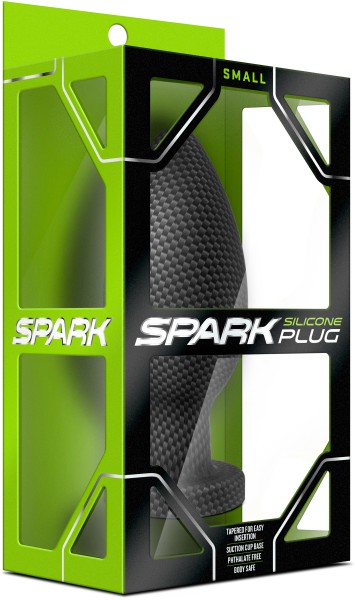 Spark Silicone Plug Small Carbon Fiber