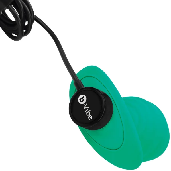 B-vibe Twist Texture Plug Green