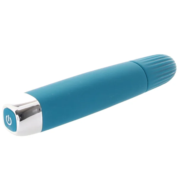 Super Slim Silicone Ribbed Vibe